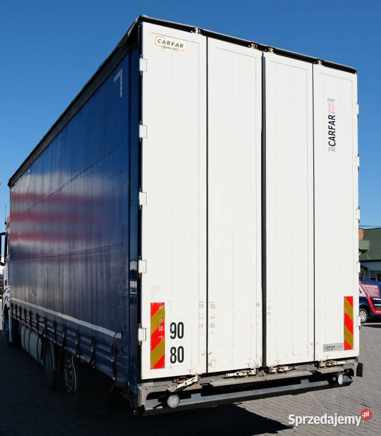 Zabudowa Firanka Plandeka MERCEDES ACTROS Firana Łódź