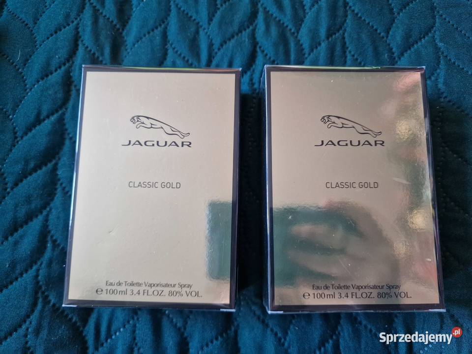 NOWE Perfumy Jaguar Classic GOLD woda toaletowa Wrocław