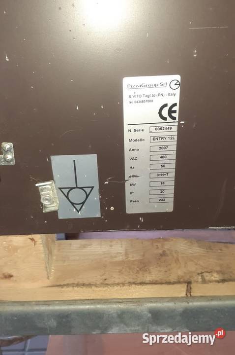 Piec do pizzy PIZZA GROUP sprzedam
