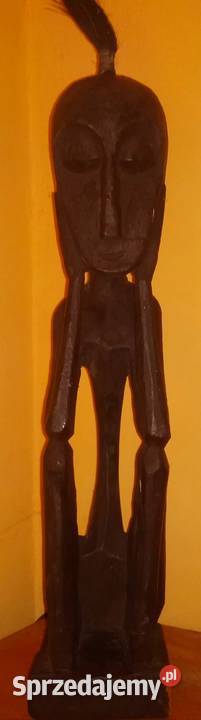 Drewniana afrykańska rzeźbafigurka rękodzieło Rękodzieło dolnośląskie Legnica