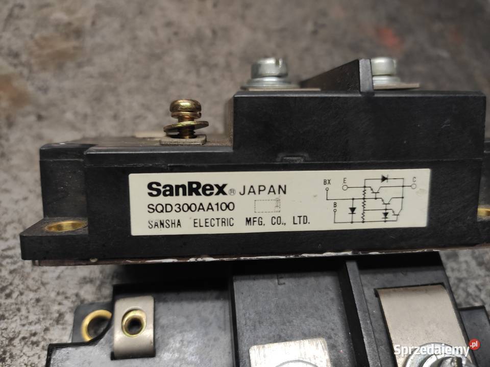 Sanrex SQD300AA100 moduł IGBT ID117417 Września