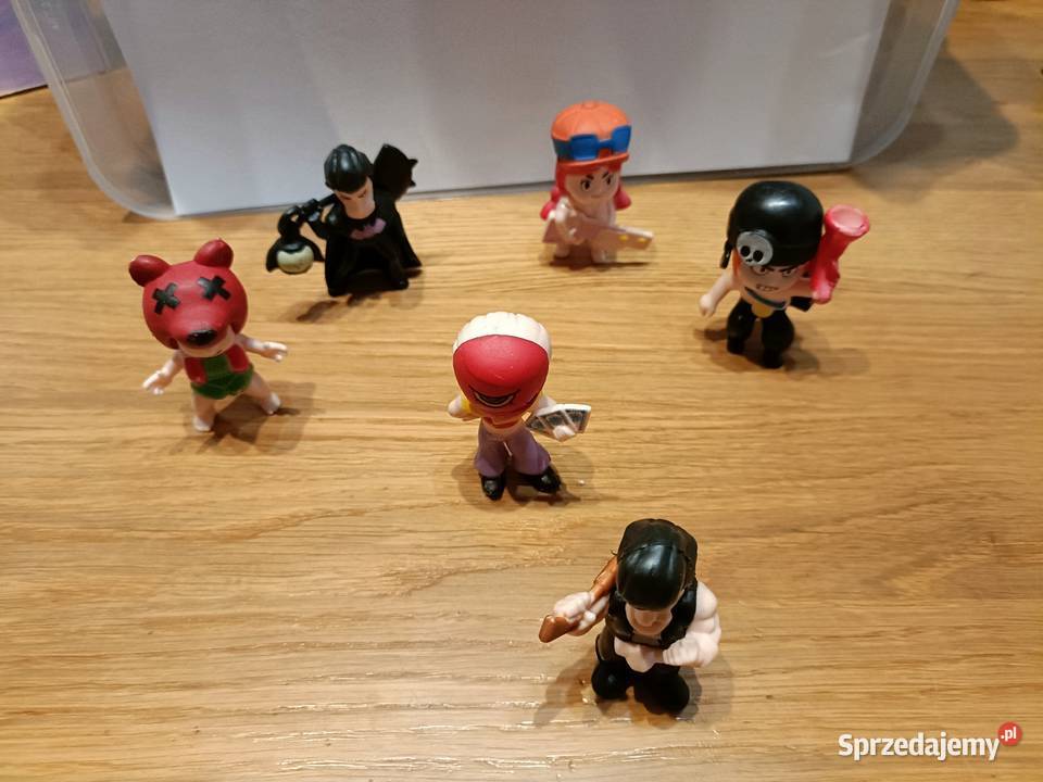 Figurki brawl stars zestaw Plastik  sprzedam