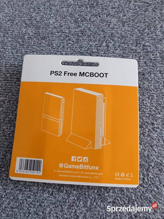 2 Free MCBOOT FMCB 8MB nowa Fortuna Sony Playstation 2 Konsole i automaty