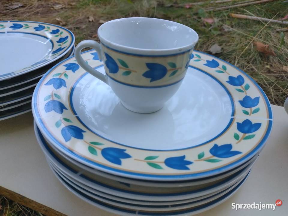 Talerze filiżanki porcelana Poznań