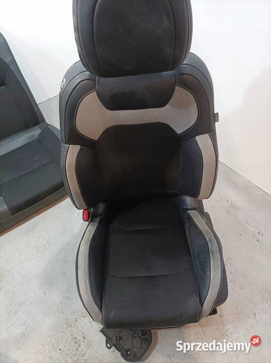 FOTELE KANAPA PÓŁSKÓRA WENTYLOWANE KOMPLET