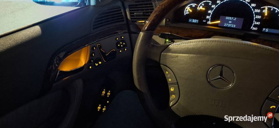 Mercedes s350 LPG 2003 polift system Start-Stop Klasa S Warszawa