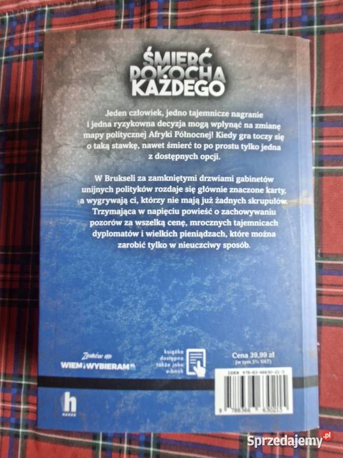 Śmierć pokocha każdego John R Frozen ISBN 9788366630215 Kultura i Rozrywka Kraków