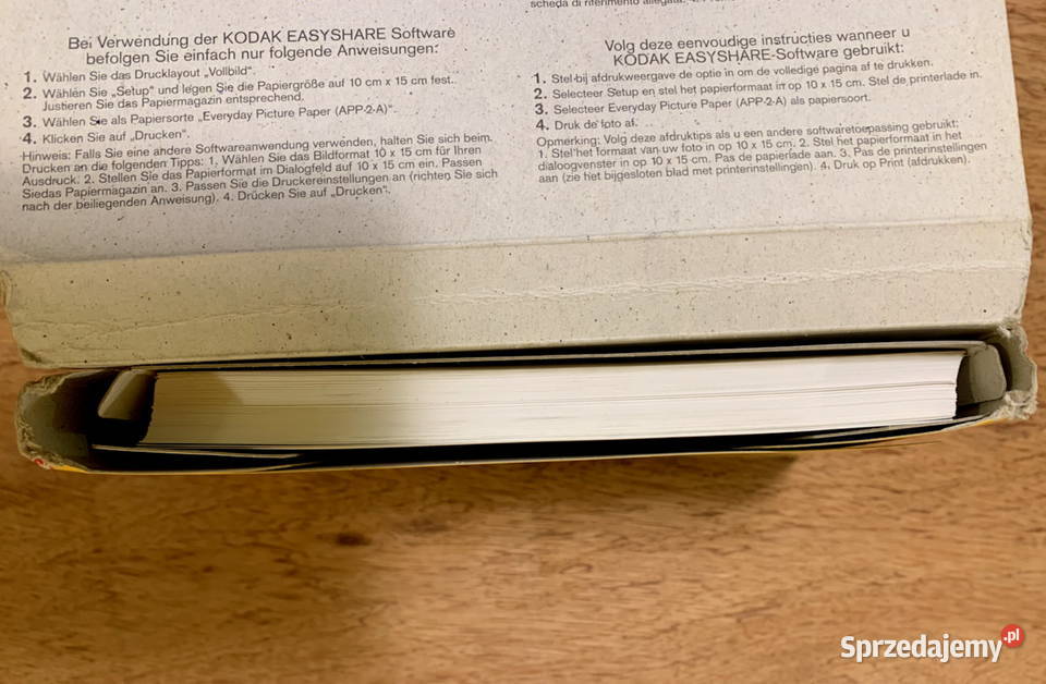 Papier Fotograficzny 10x15 Stalowa Wola sprzedam