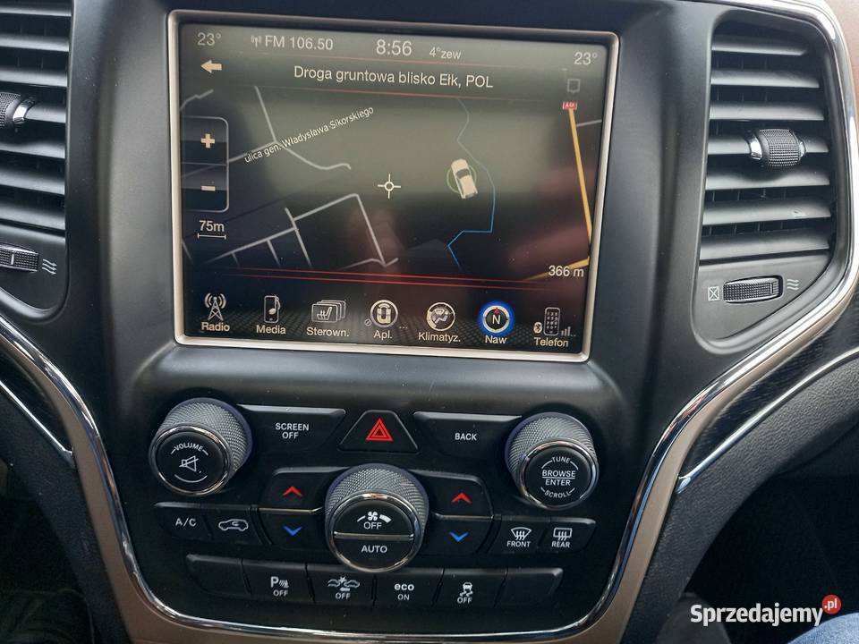 Jeep Grand Cherokee 57 V8 Summit LPG warmińsko-mazurskie Ełk sprzedam