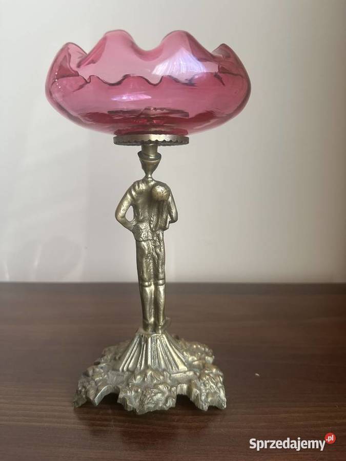 Paterka szkło mosiadz Pozostałe wielkopolskie