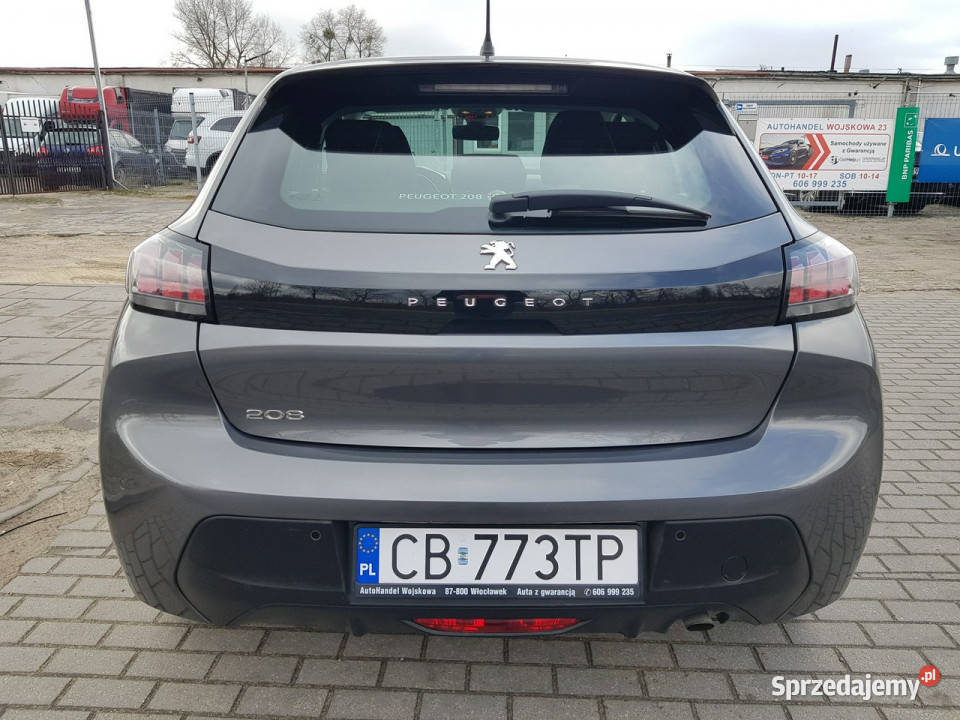 Peugeot 208 12 Benzyna Klima Zarejestrowany Włocławek