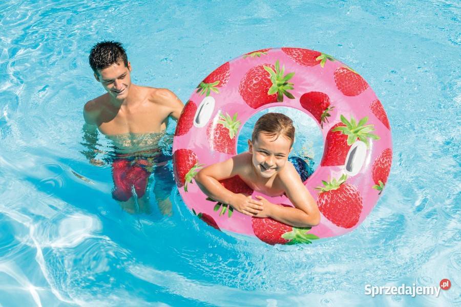 Koło dmuchane do pływania o średnicy 107 z Baseny, balie i sauny Poznań sprzedam