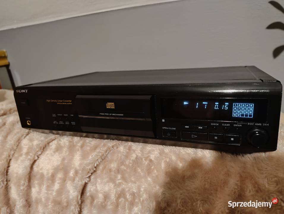Sony cdp xe model 700 qs Trzebuska