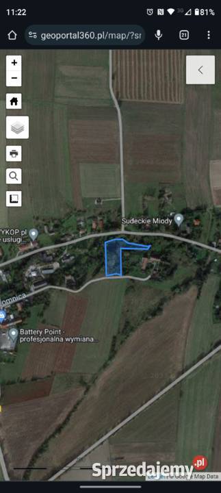 Sprzedał działkę 058ha Stara Łomnica