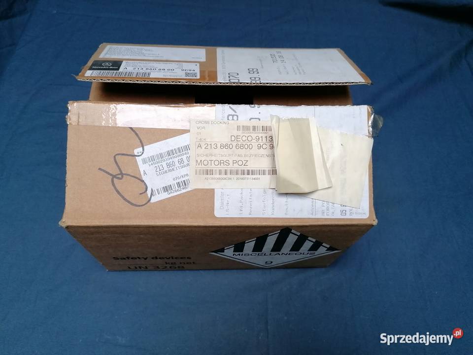 MERCEDES E KLASA W213 PAS TYŁ PRAWY A2138602885 Września sprzedam