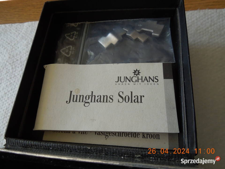 zegarek junghans solar bionic