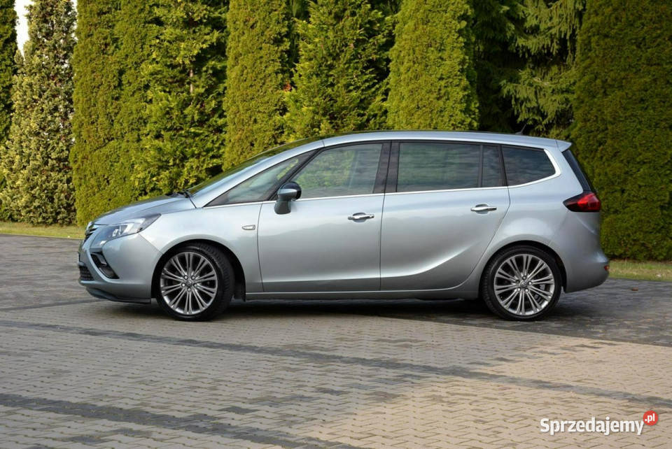 Opel Zafira 14T140PanoramaXenonLedAlu19 Nowe elektrochrom. lusterko wst. Ostrów Mazowiecka sprzedam