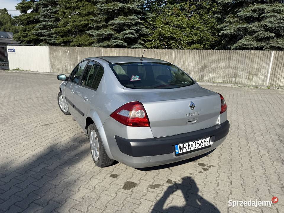 Renaul Megane II 16 benzyna świętokrzyskie Skarżysko-Kamienna
