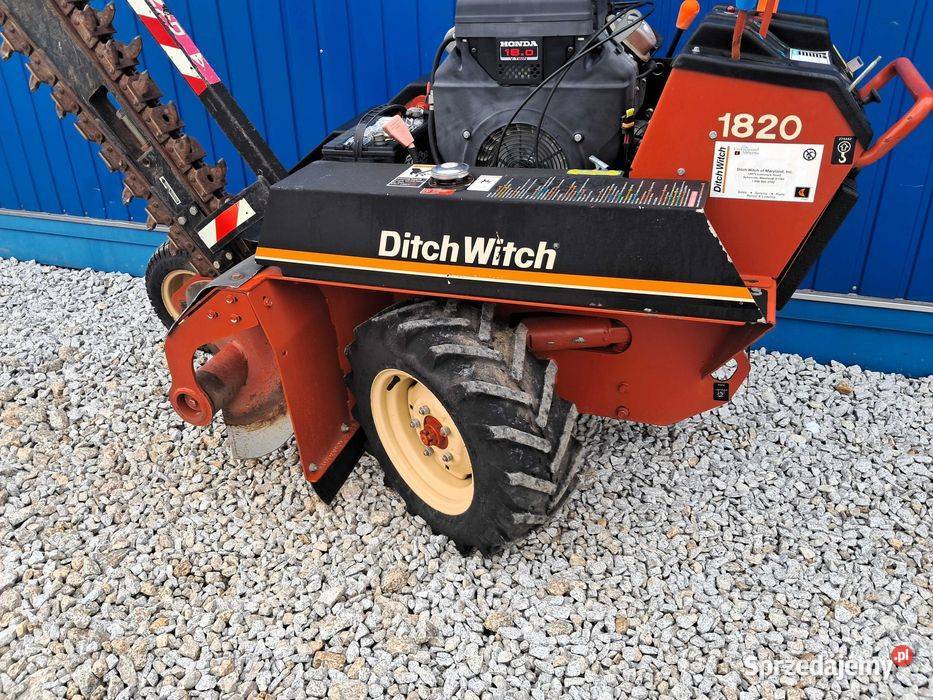 Koparka Łańcuchowa DITCH WITCH 1820 H 24 mth RT dolnośląskie Sułów