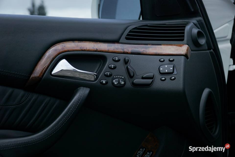 MERCEDES W220 S600L V12 Nowy Japonia przebieg 66 Rok produkcji 2002 Kielce sprzedam