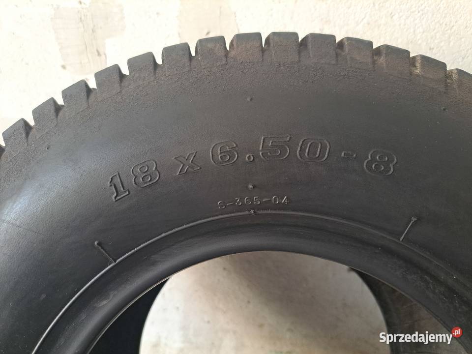 Opony do traktorka kosiarki rozmiar 18x6508 2