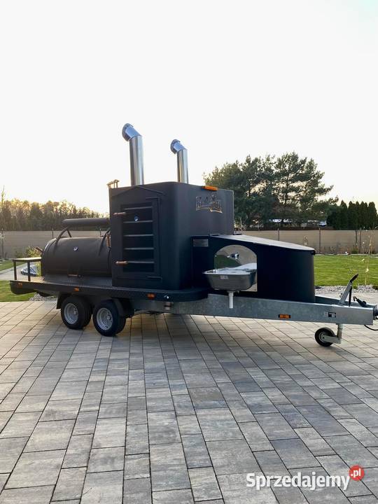 smoker grill na przyczepie grill do restauracji Golęczewo