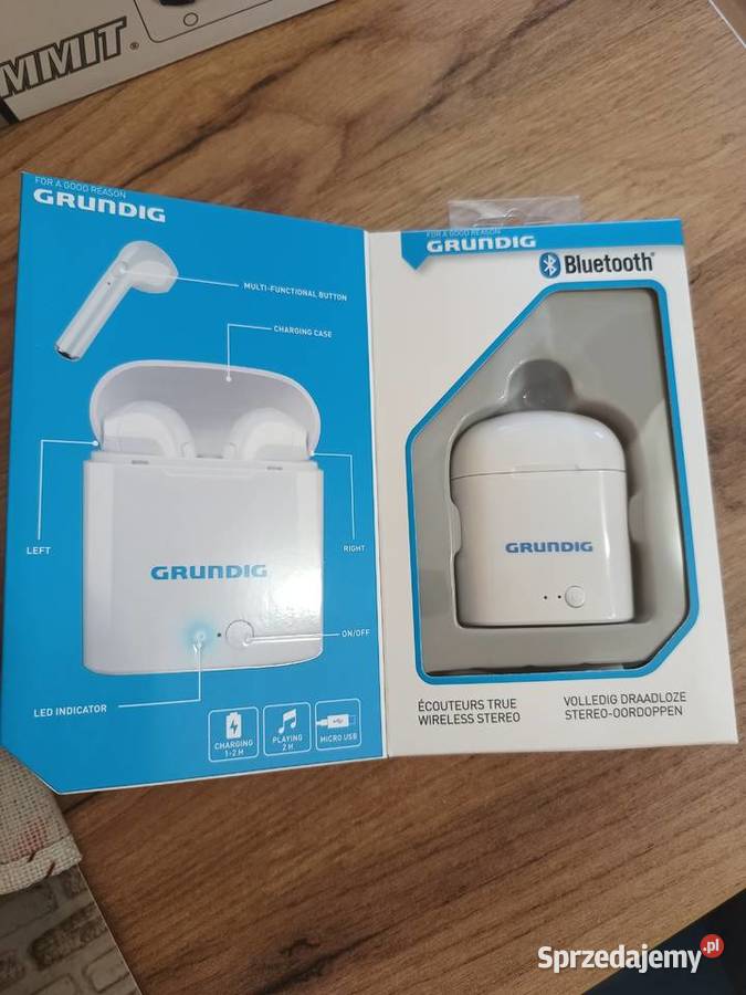 Słuchawki bezprzewodowe Grundig True Wireless mazowieckie