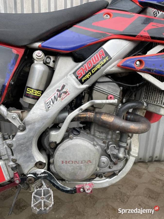 Honda CRF 250 2009 uszkodzona