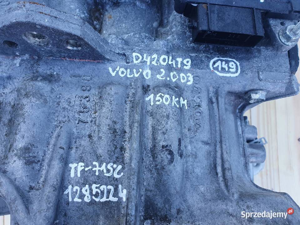 Volvo V70 III 20 D D3 SKRZYNIA BIEGÓW 1285224