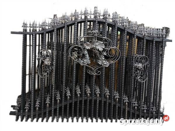 elementy kute metalowe przęsło panel Jacowlany