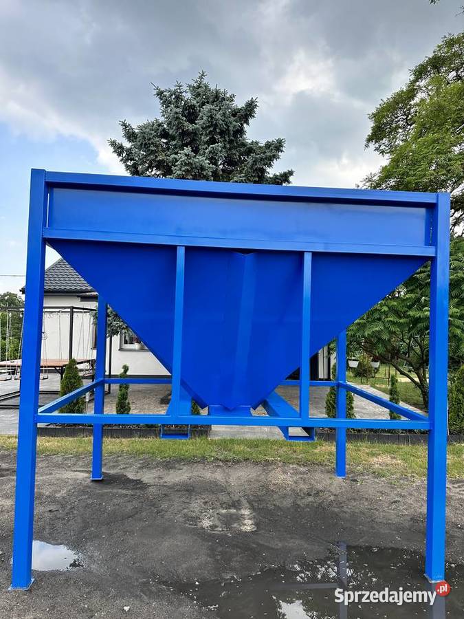 Zasobnik kosz zasypowy bufor 3 m3 łódzkie Łanięta