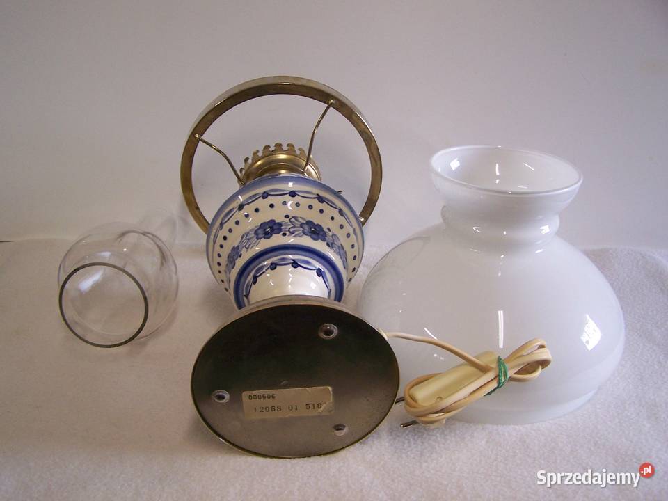 Lampa stołowa nocna w stylu retro elektryczna zachodniopomorskie Koszalin