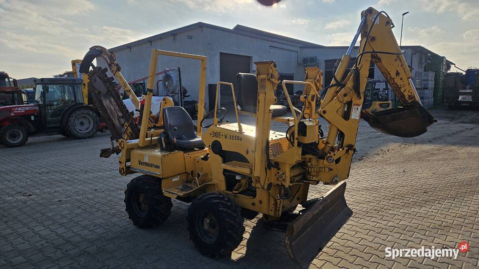 Koparka łańcuchowa Vermeer V3550 przesuw ramie Sochaczew