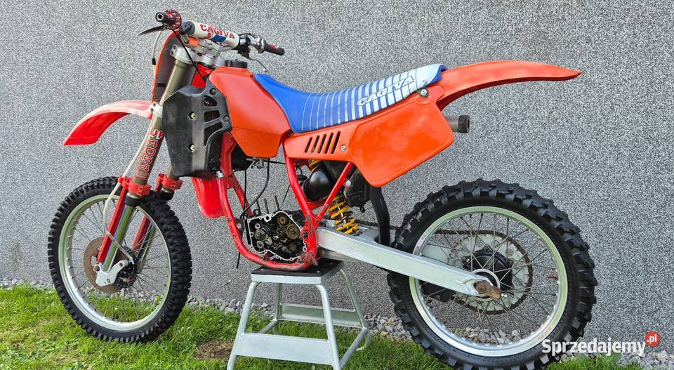 2 SZTUKI CAGIVA WMX 125 2T 19878r KLASYK Cross małopolskie Świątniki Górne sprzedam