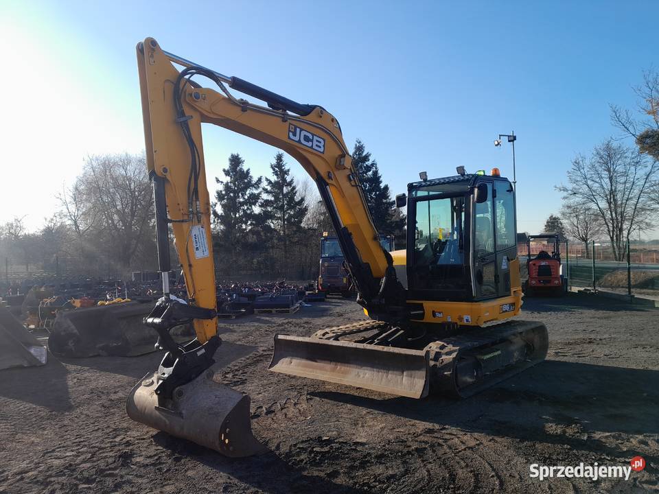 KOPARKA GĄSIENICOWA 9 TON JCB 86C2 90Z2 CAT Koparki wielkopolskie Krotoszyn