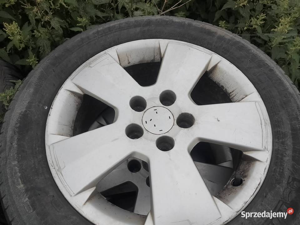 Koła alufelgi opel Vectra c 5x110 20560r16 opon osobowe Wyrzysk