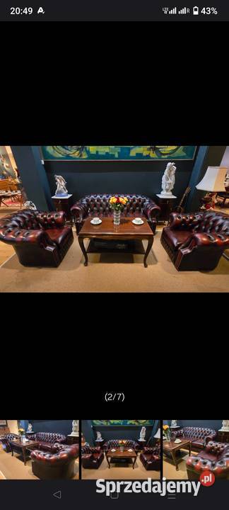 Chesterfield angielski Biała Podlaska