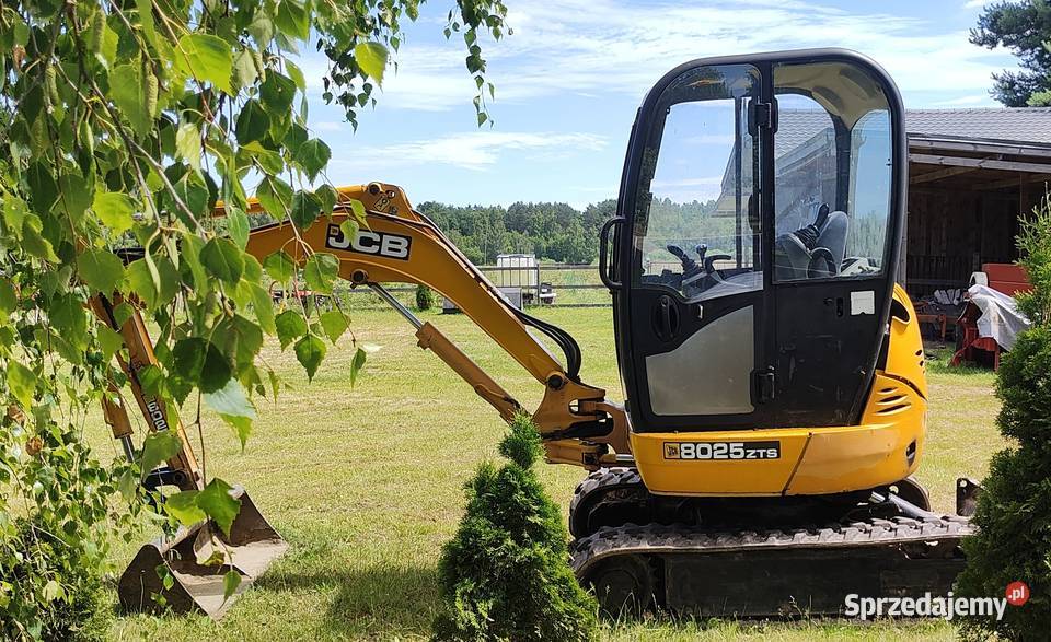 Koparka JCB 8025 zts Kamień Pomorski