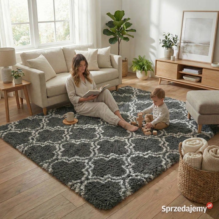 Dywan do salonu shaggy DECOR antypoślizgowy Opole