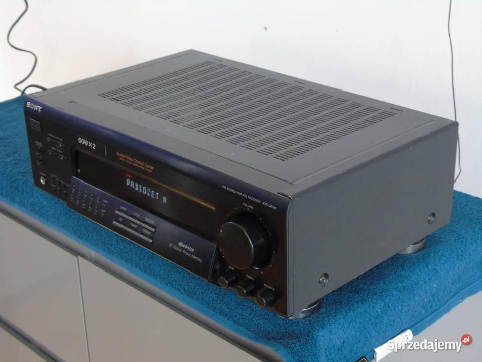 Amplituner Sony STRDE215 RDS sprawny WYSYŁKA Jasło