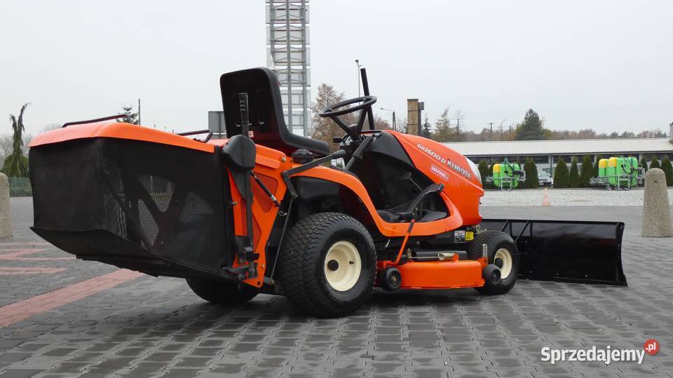 Traktor kosiarka KUBOTA GR1600 Diesel Pług Traktorki Świnice Warckie