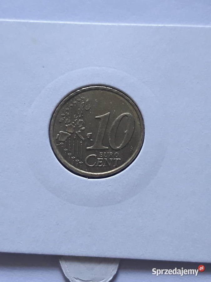 10 Eurocentów Francja 200220052009 r wielkopolskie Konin