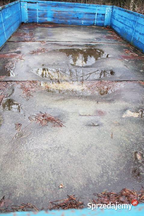 Przyczepa rolnicza wywrotka BRANDYS BSS 8 ton Rusiec