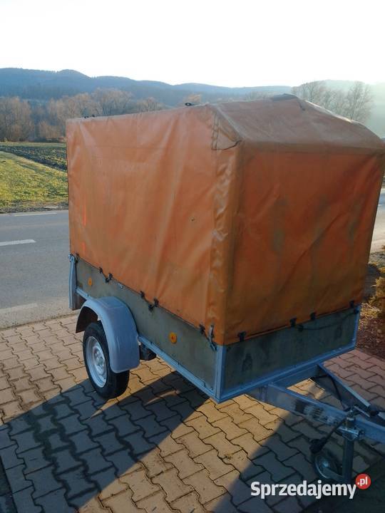 Przyczepka samochodowa przyczepa lekka sam bez towarowe małopolskie Laskowa