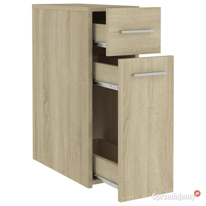 Szafka apteczna dąb sonoma 20x455x60 WM804214 Pozostałe mazowieckie Warszawa