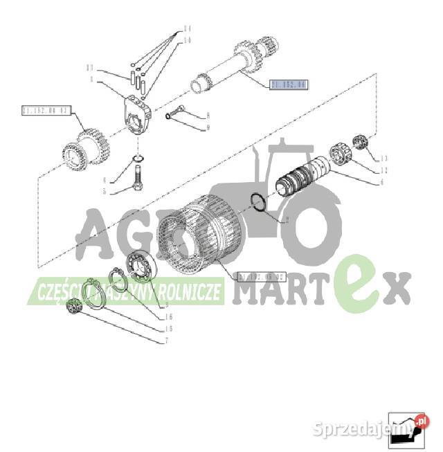 47136794 47136803 KOLEKTOR CNH