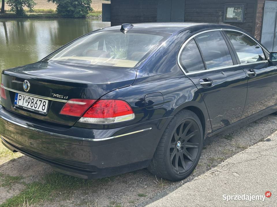 Sprzedam BMW e65 polift 745d 400hp elektrycznie ustawiane fotele Seria 7 Lubartów