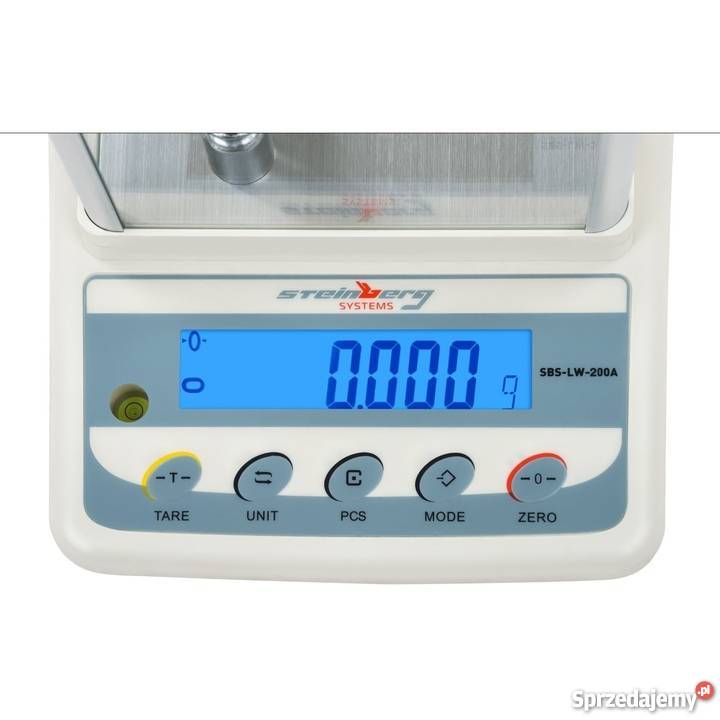 Waga aptekarska jubilerska 200g 1mg precyzyjna Poczesna