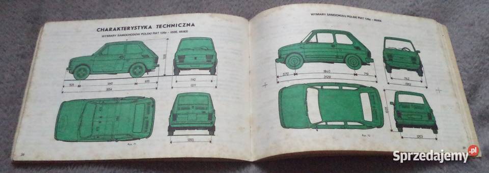 Polski Fiat 126p instrukcja obsługi samochodu