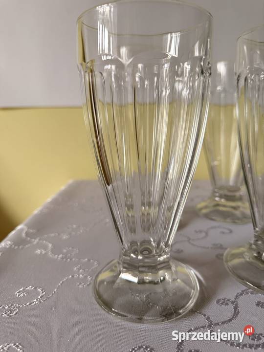 Szklanki Pucharki Lody Desery 300 ml Vintage Czerwionka-Leszczyny